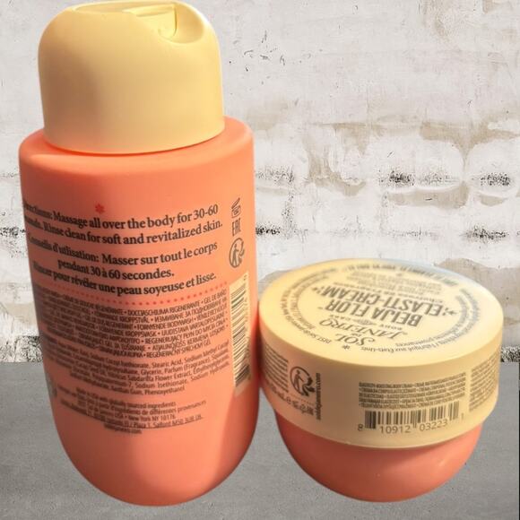 Sol de Janeiro Beija Flor Elasti Renewing Body Wash & Elasti Cream Bundle NEW - Picture 3 of 3